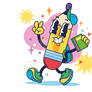 Rubberhose Back To School Pencil