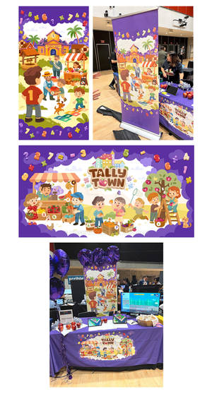 EdTech Tally Town Stand