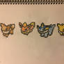 Eevee sprites!