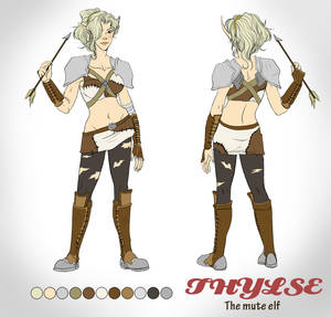 Thylse character design