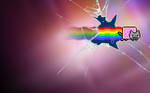 'Nyan Cat Oneric' Wallpaper by Jayro-Jones