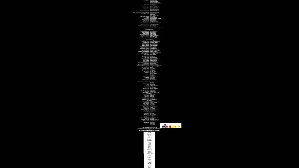 Layout Animation Credits Deviantart The Ultimate animated movie (2024) end credits 11 by Srcarts on DeviantArt