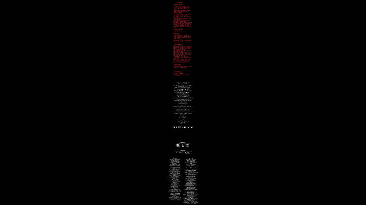 Layout Animation Credits Deviantart The Ultimate animated movie (2024) end credits 45 by Srcarts on DeviantArt