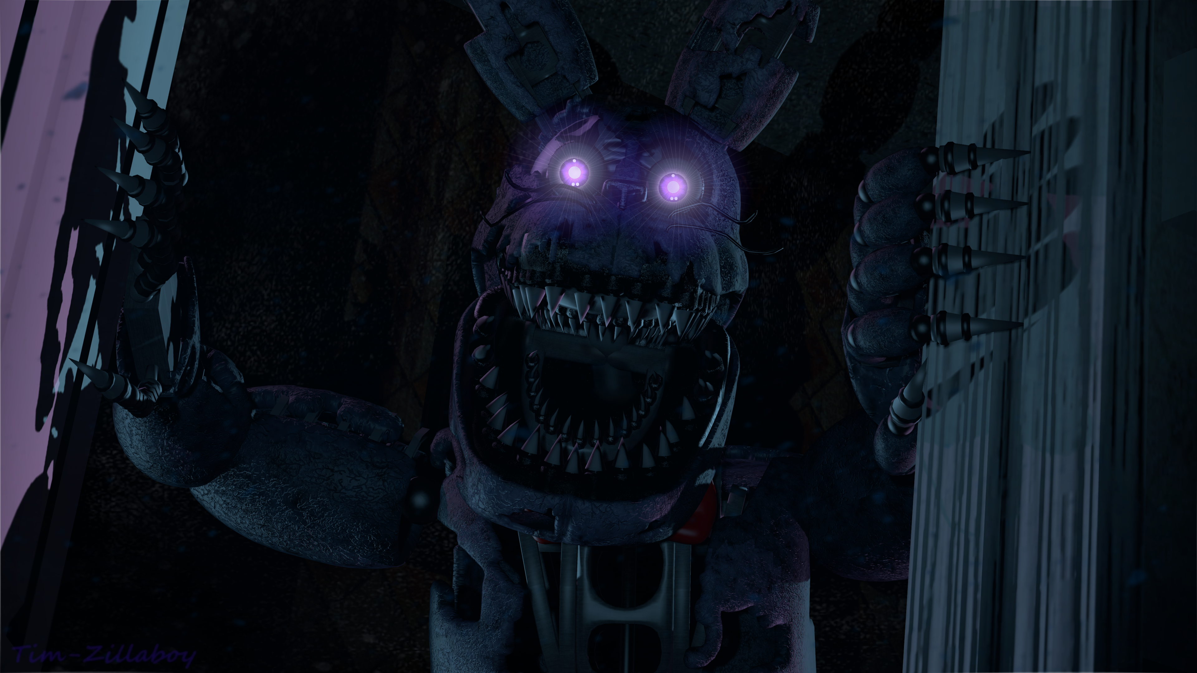 Nightmare Bonnie (Five Nights at Freddy's 4) by ArtyJoyful on DeviantArt