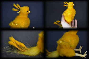 Sunny Phoenix chick yellow Fantasy Teddy bird