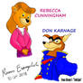 Rebecca Cunningham and Don Karnage