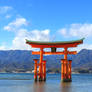 Torii at Itsukushima Shrine, Miyajima