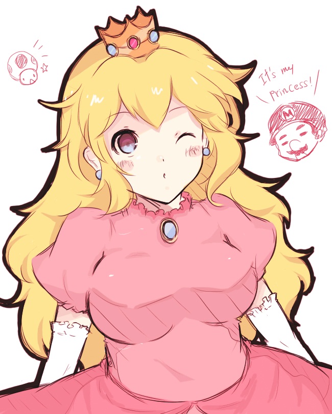 Princess Peach and big...