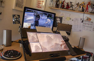 The digital painters desk (updated + article)