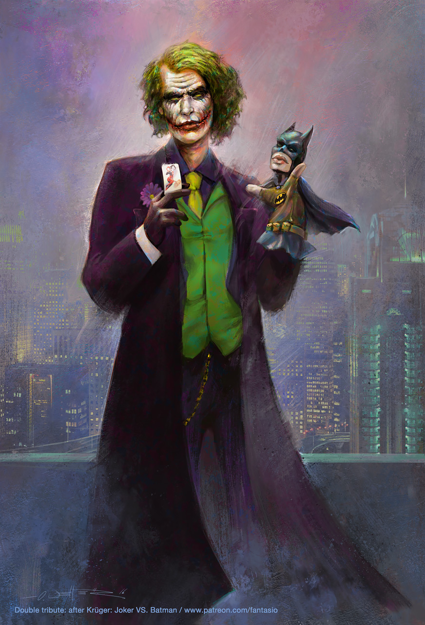 Joker VS. Batman - after Krueger