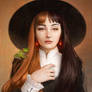 Girl with the Red Earrings