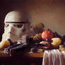 Trooper-Helmet on Still Life