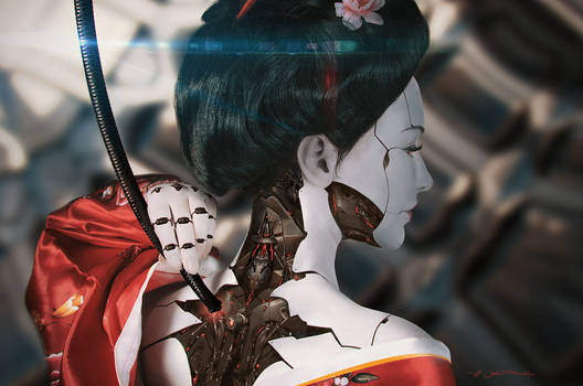 Android Legacy - Cyborg Geisha - Adobe Live WS