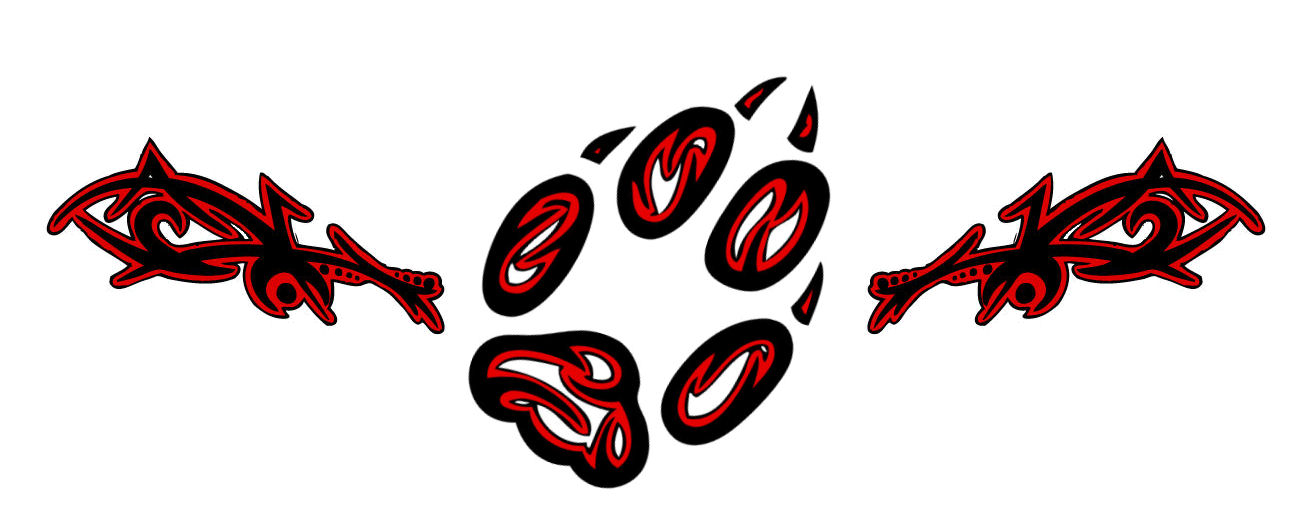 Tribal Fox Paw