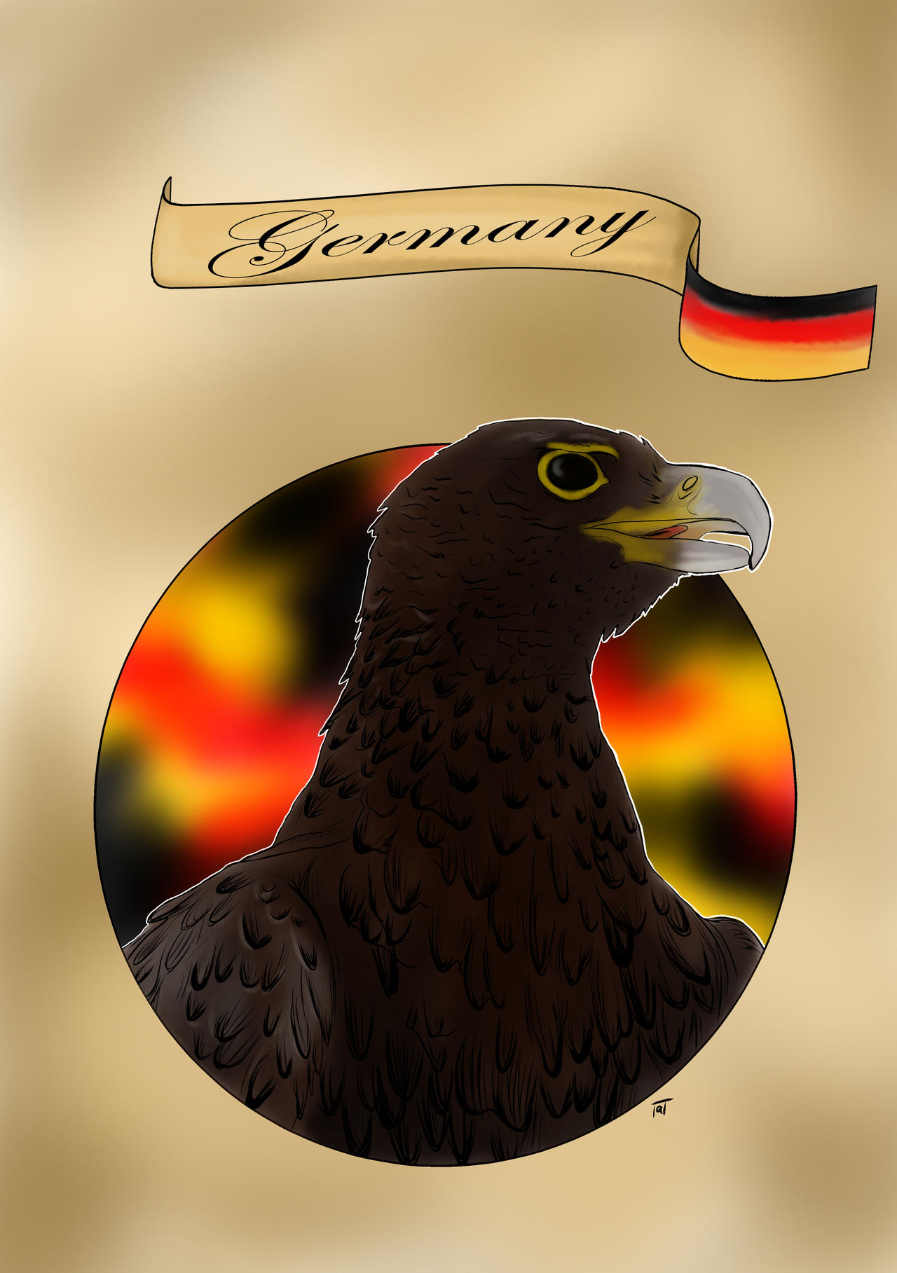national animal series: #1 Germany by PiArt98 on DeviantArt