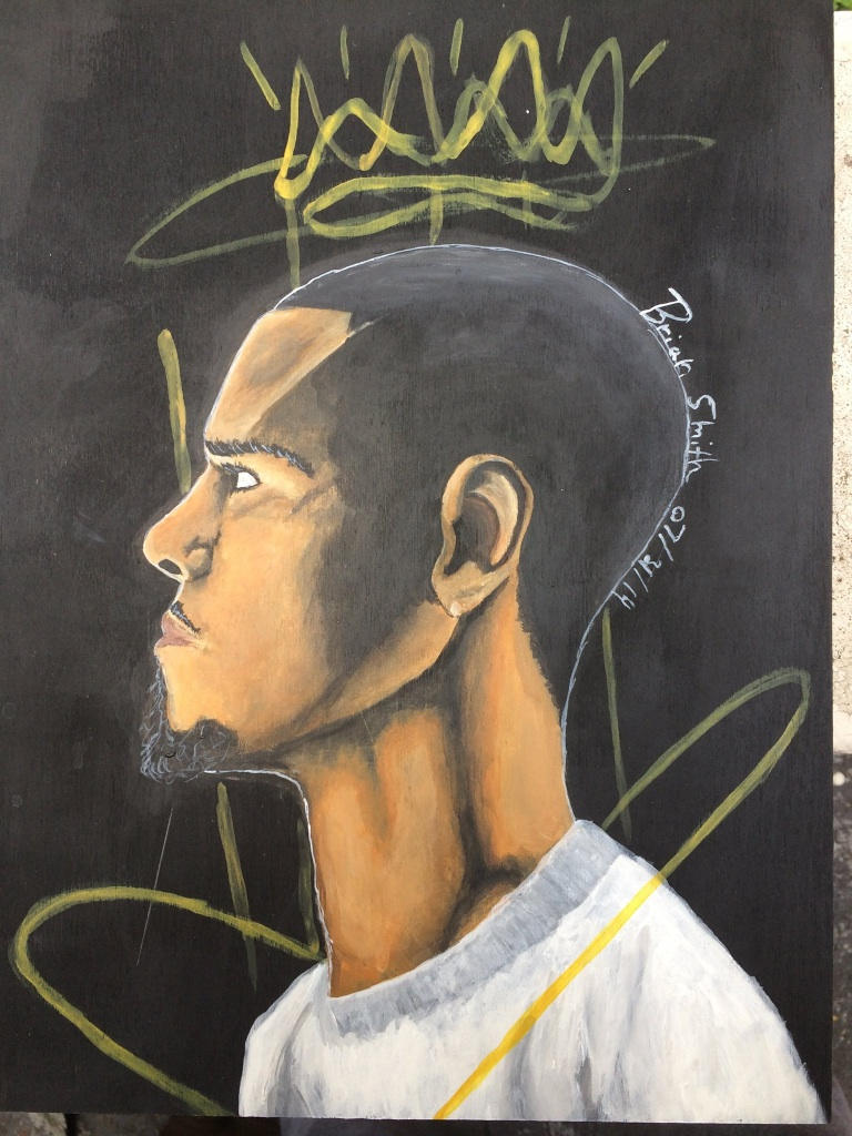 J.cole side face portrait by Briansmith1992 on DeviantArt