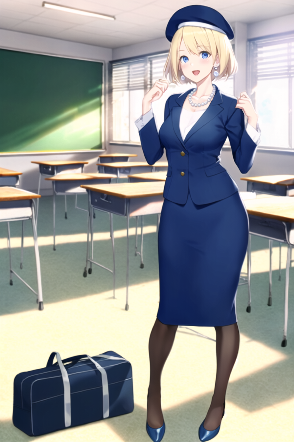 Rebecca In The Classroom by RepublcSerialVillain on DeviantArt