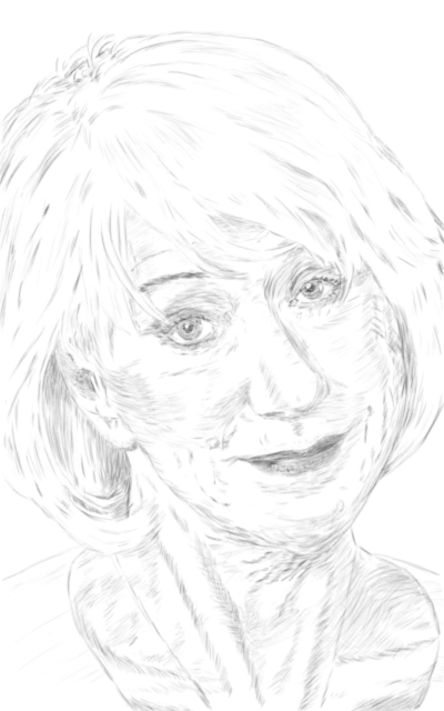 Helen Mirren sketch