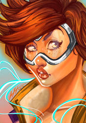 Daily Sketch Kinda #9 TRACER