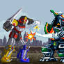 Megazord VS Dragonzord