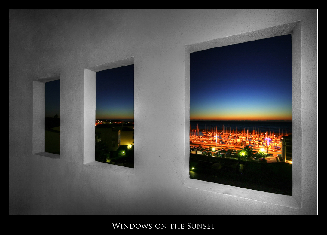 Windows on the Sunset