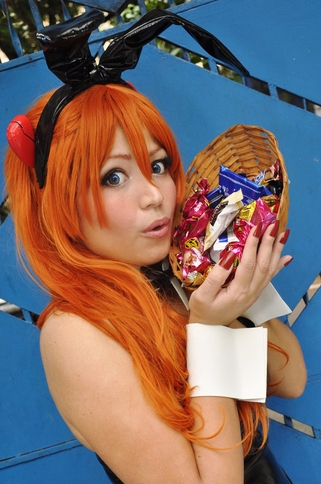 Asuka EX Bunny Cosplay - I