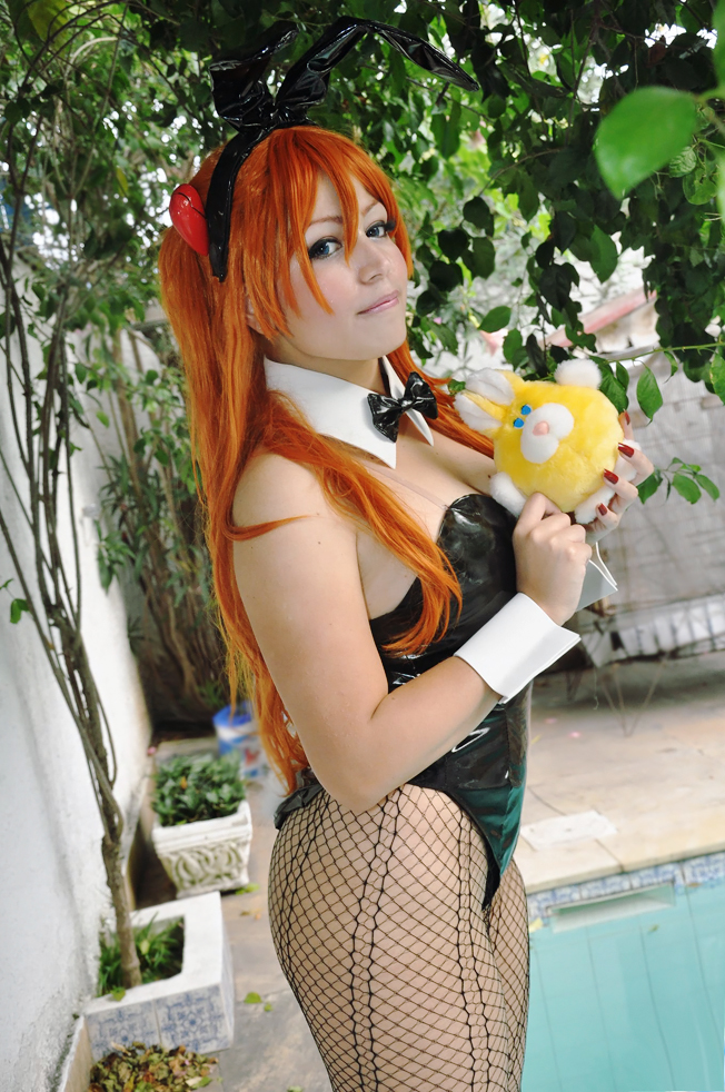 Asuka EX Bunny Cosplay - VI