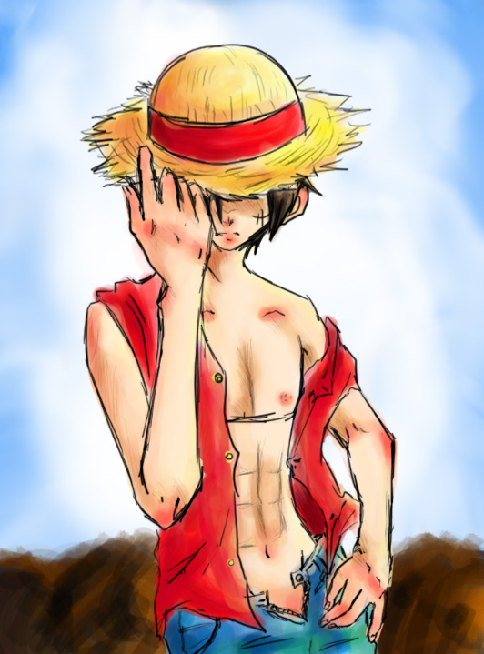 Luffy is HAWT