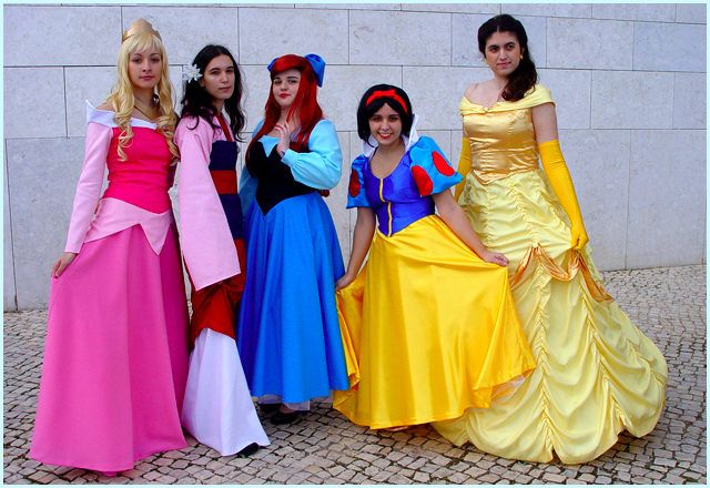 Disney Princesses Cosplay