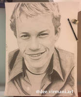 Heath Ledger Drawing