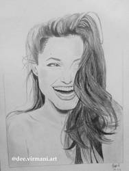 Angelina Jolie Drawing