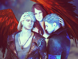 DmC- Dante , Vergil and Eva