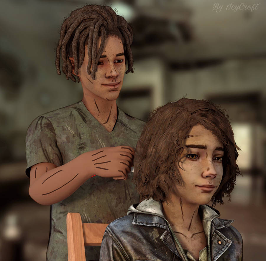 The Walking Dead Final Season Louis and Clementine by ICYCROFT on ...