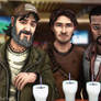 The Walking Dead Game - Lee,Kenny and Luke