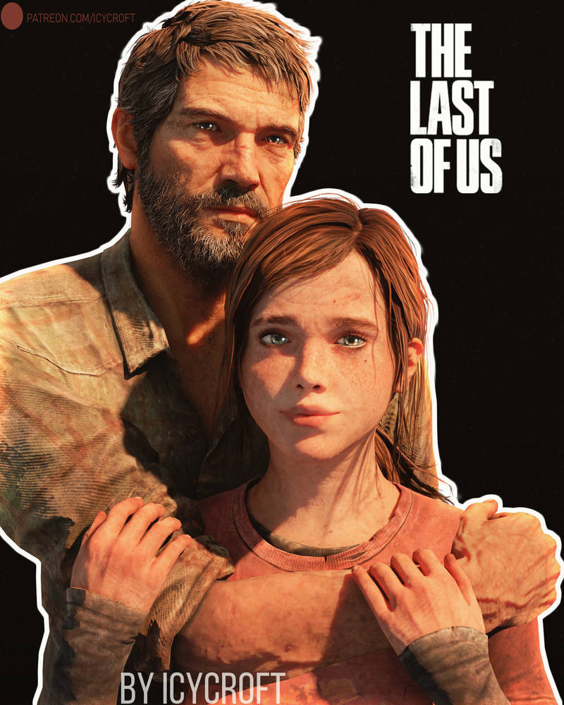 Joel, Ellie and Tommy by CaiPott on DeviantArt