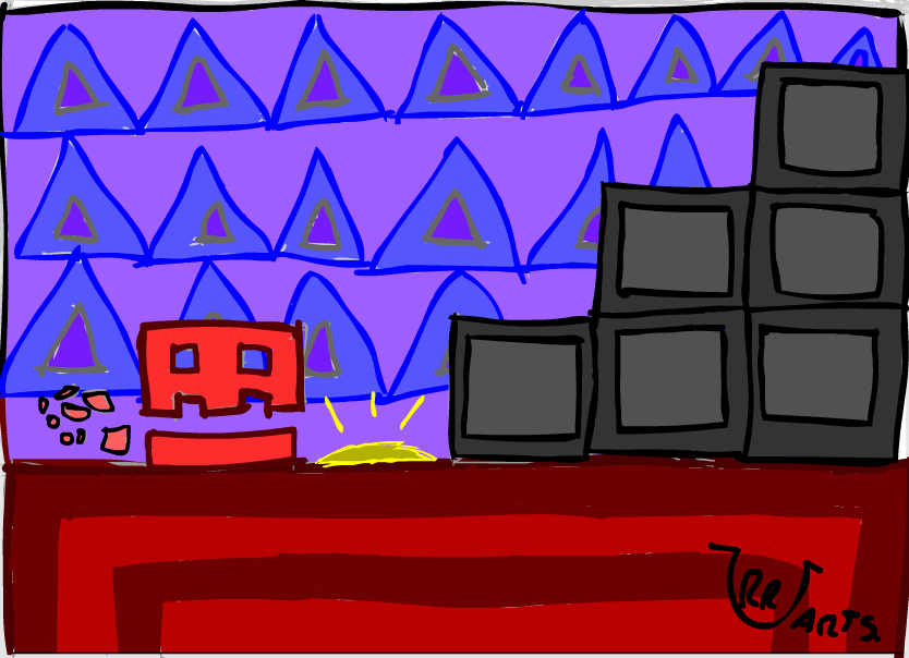 Geometry Dash By Urrarts On Deviantart