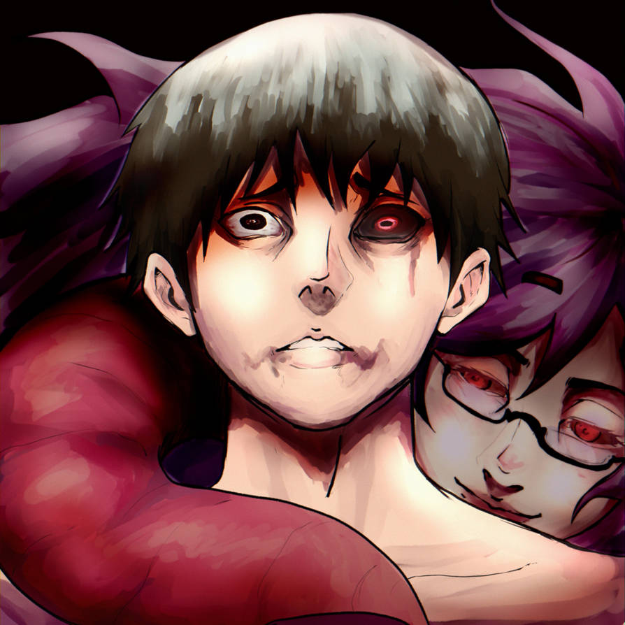 Kaneki Devours Rize Kaneki x Rize by GottesFreude on DeviantArt
