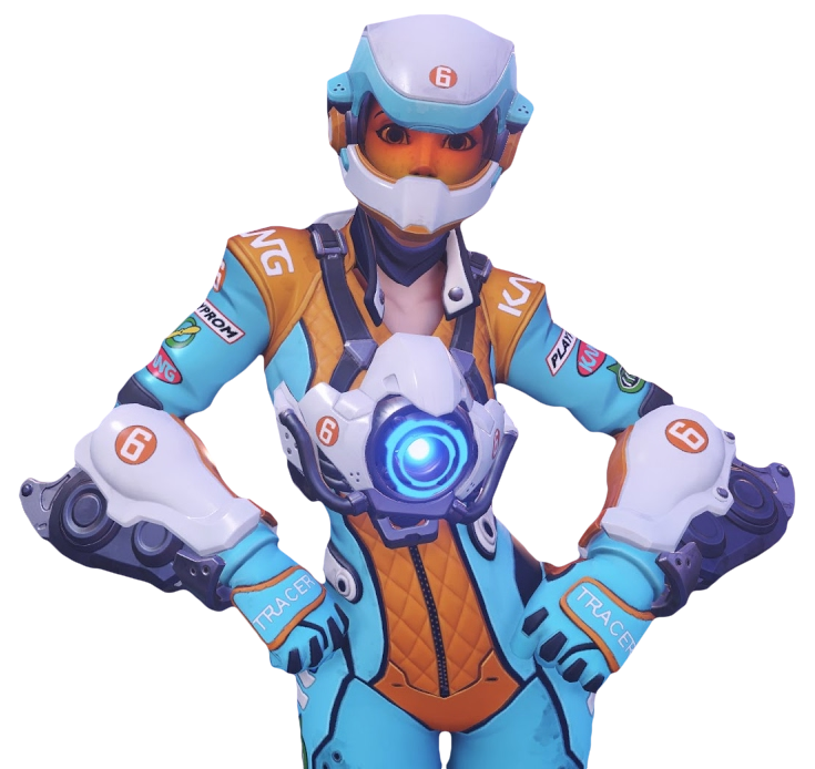 Mach T Racer Overwatch - Tracer (Mach T Skin) Render by NovaRC99 on DeviantArt