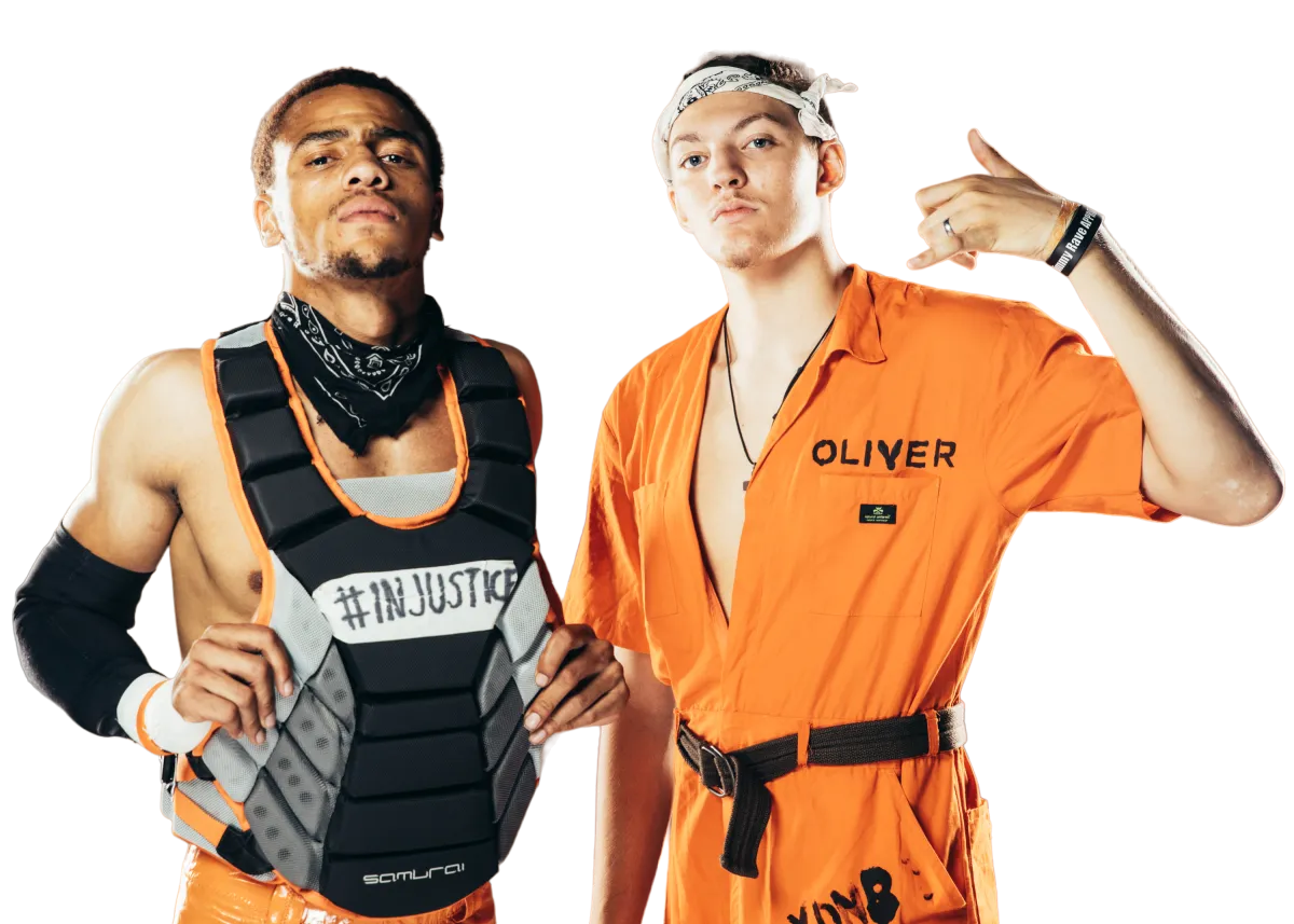 MLW Injustice (Myron Reed/Jordan Oliver) Render by NovaRC99 on DeviantArt