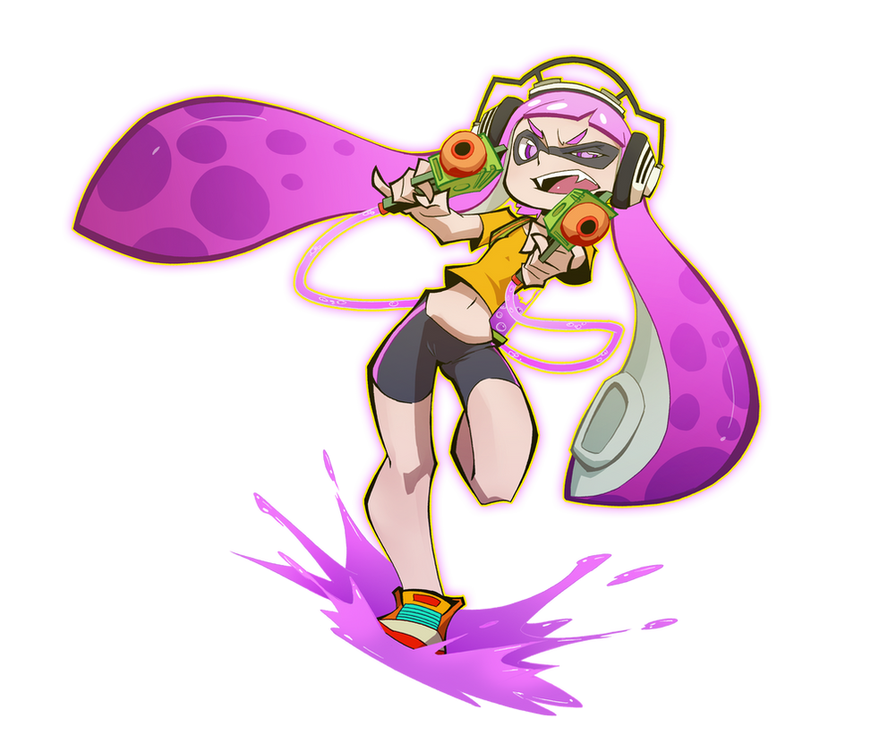 Inkling Girl by The-Pink-Pirate on DeviantArt.