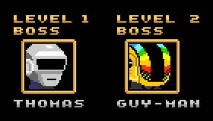 Daft Punk 8-bit Heads