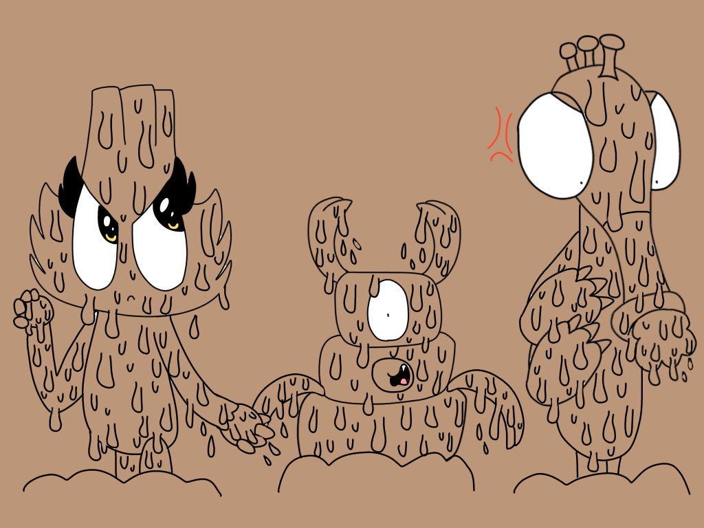 Floogull Rizz Kayna, Ziggurab and Floogull in the Mud Pit by milathefoxcutie13647 on ...