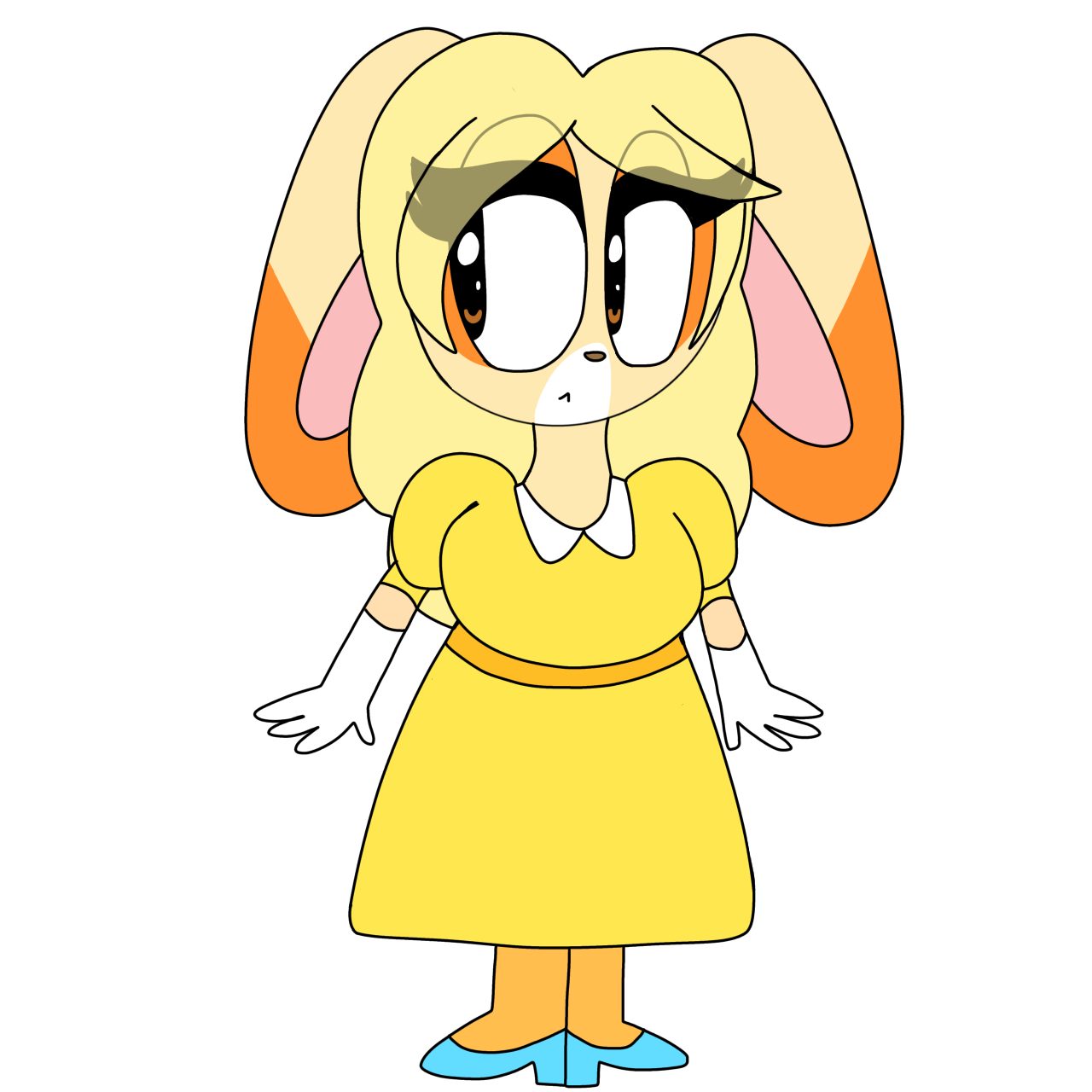 Ms Rabbit Ms. Caramel Rabbit by milathefoxcutie13647 on DeviantArt