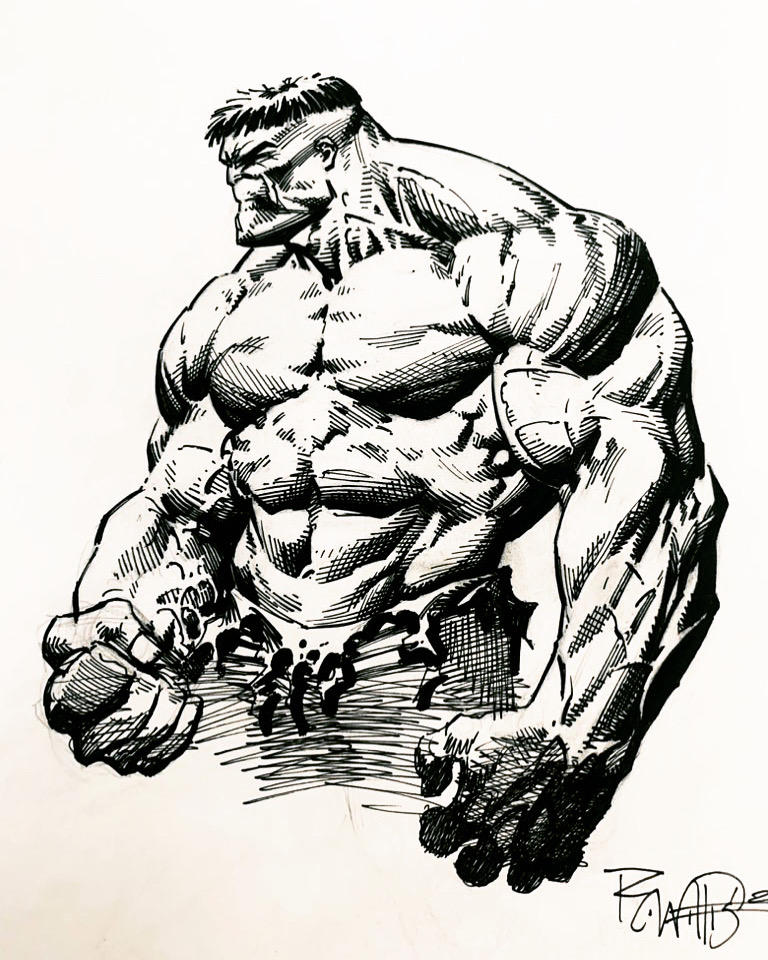 Hulk Sketch By WhoIsRobWillis On DeviantArt hulk-sketch-by-whoisrobwillis-on-deviantart