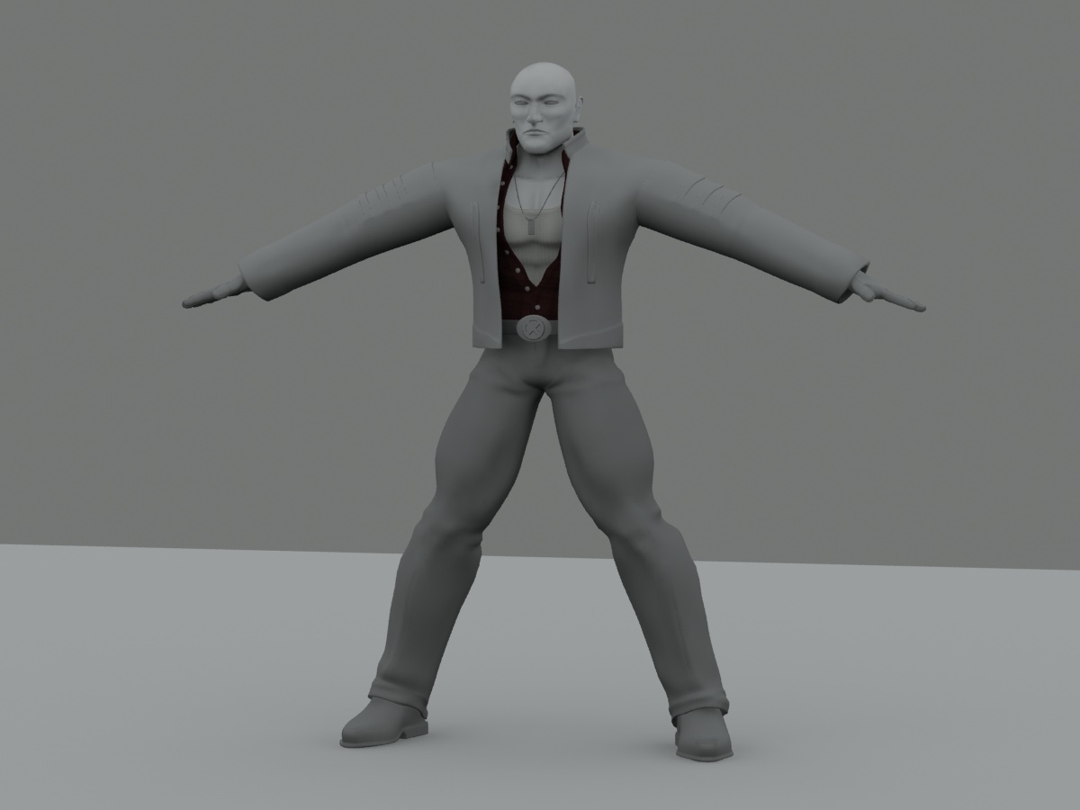 Wolverine WIP 3, Normals