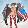 Usa Eagle Girl