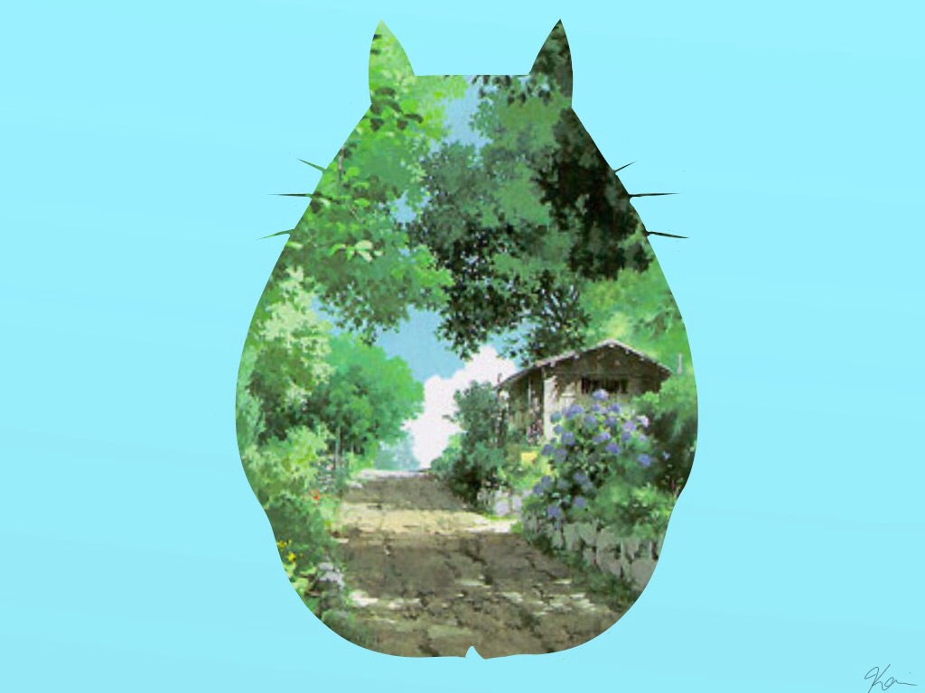 My Neighbour Totoro Wallpaper by XKairiNolanX on DeviantArt My Neighbour Totoro Wallpaper by XKairiNolanX on DeviantArt