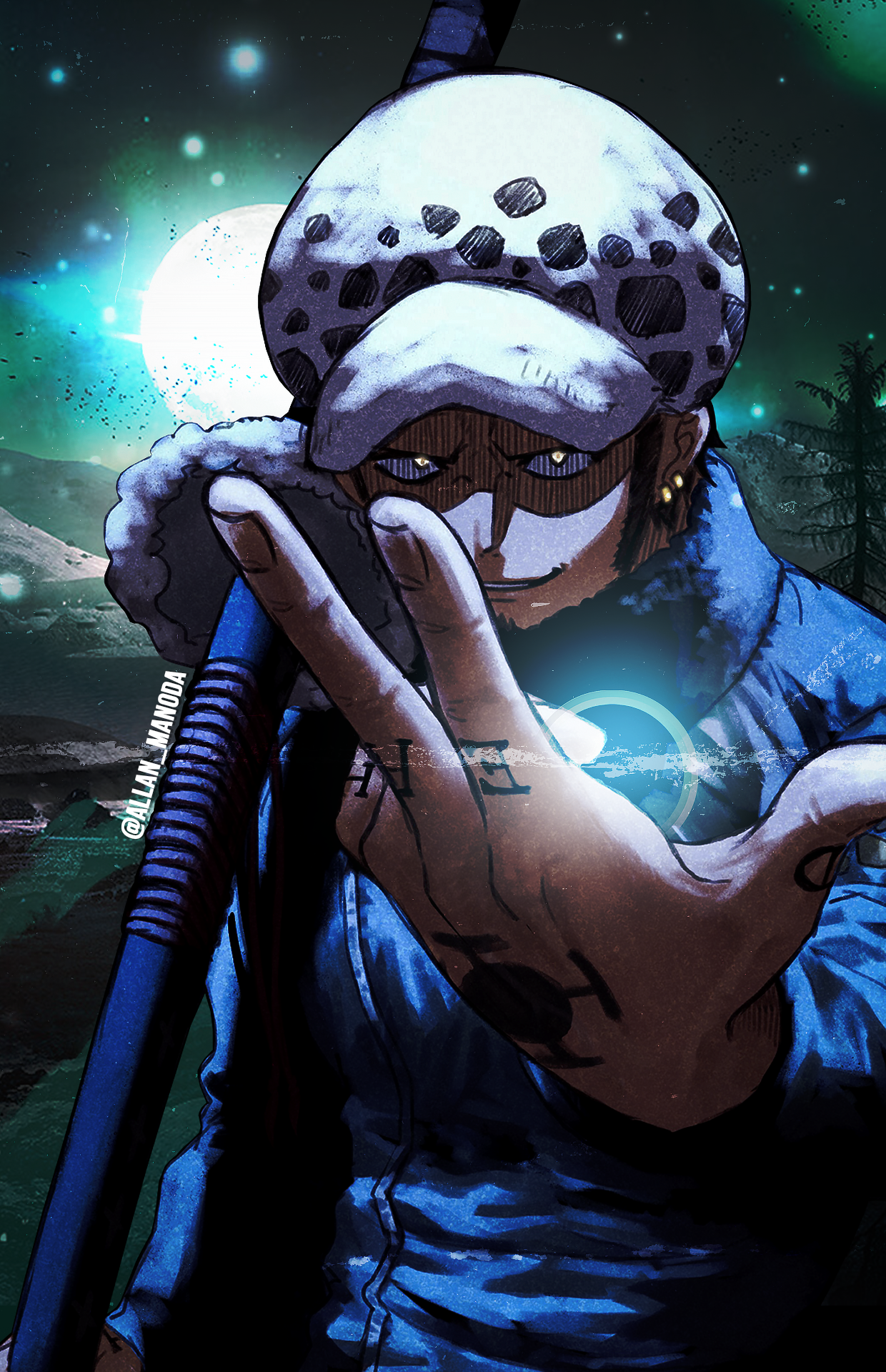 Wallpaper Trafalgar Law by Manodinha on DeviantArt Wallpaper Trafalgar Law by Manodinha on DeviantArt