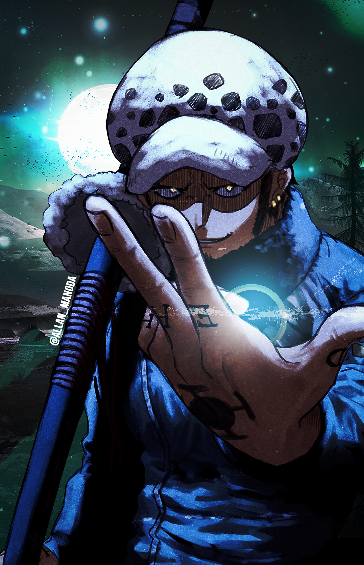 Wallpaper Trafalgar Law by Manodinha on DeviantArt