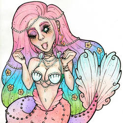 Twinkle Pie, the mermaid.